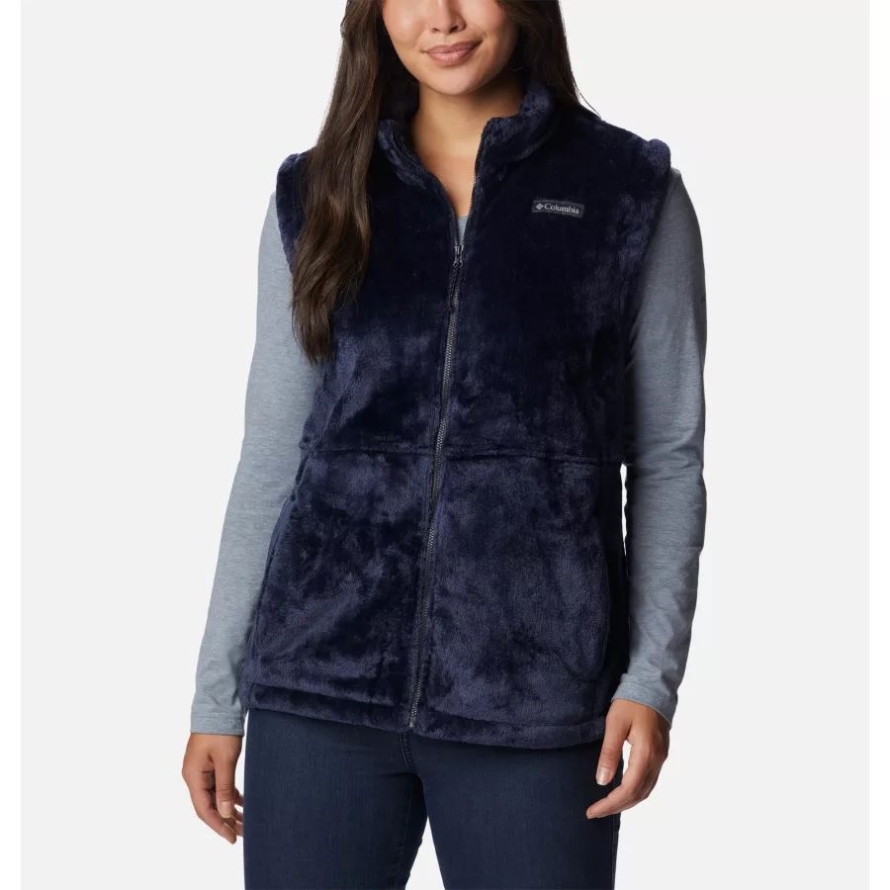 Women's Fire Side Vest Columbia Dark Nocturnal