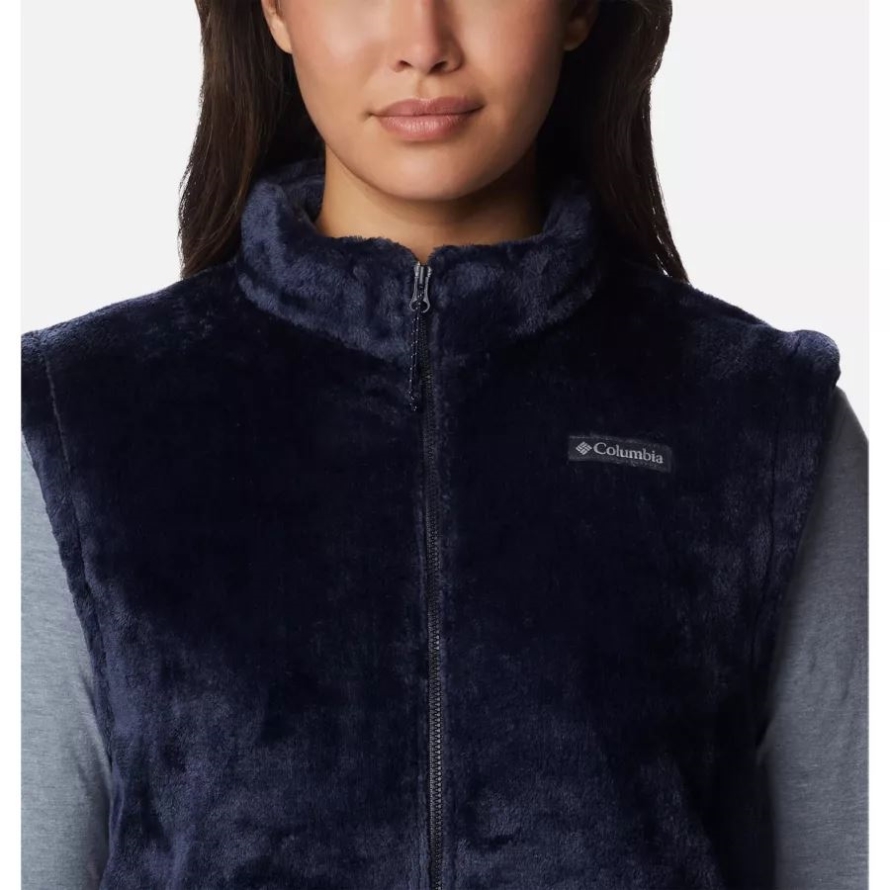 Women's Fire Side Vest Columbia Dark Nocturnal