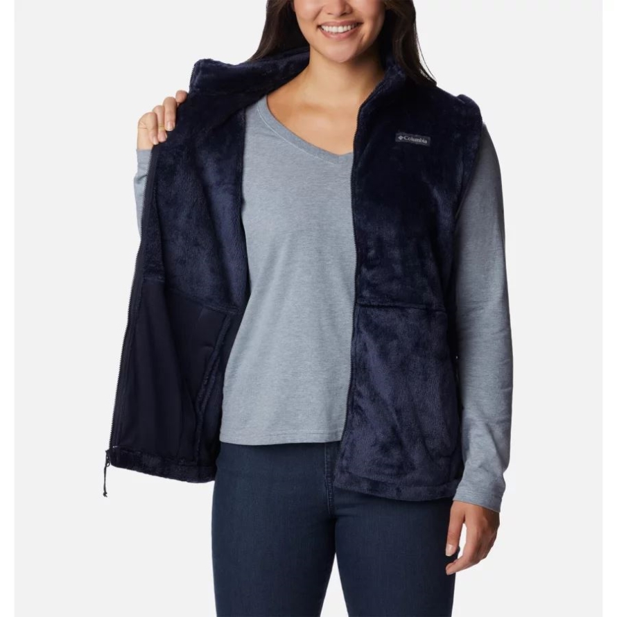 Women's Fire Side Vest Columbia Dark Nocturnal