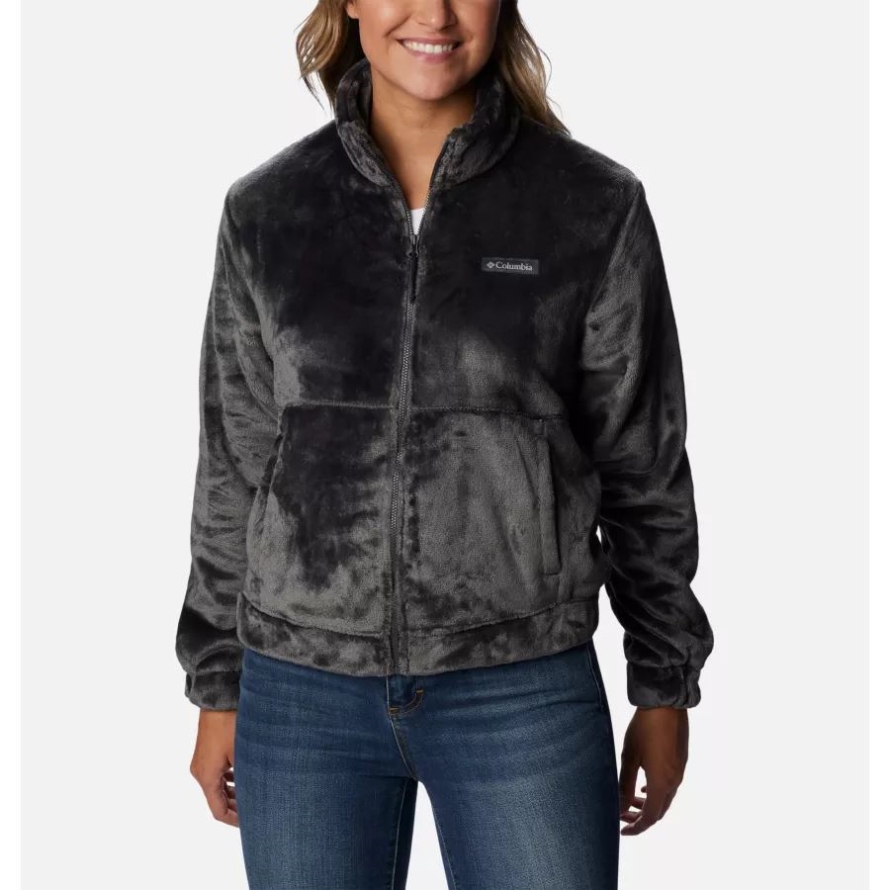 Women's Fireside Cropped Sherpa Fleece Jacket Columbia Shark