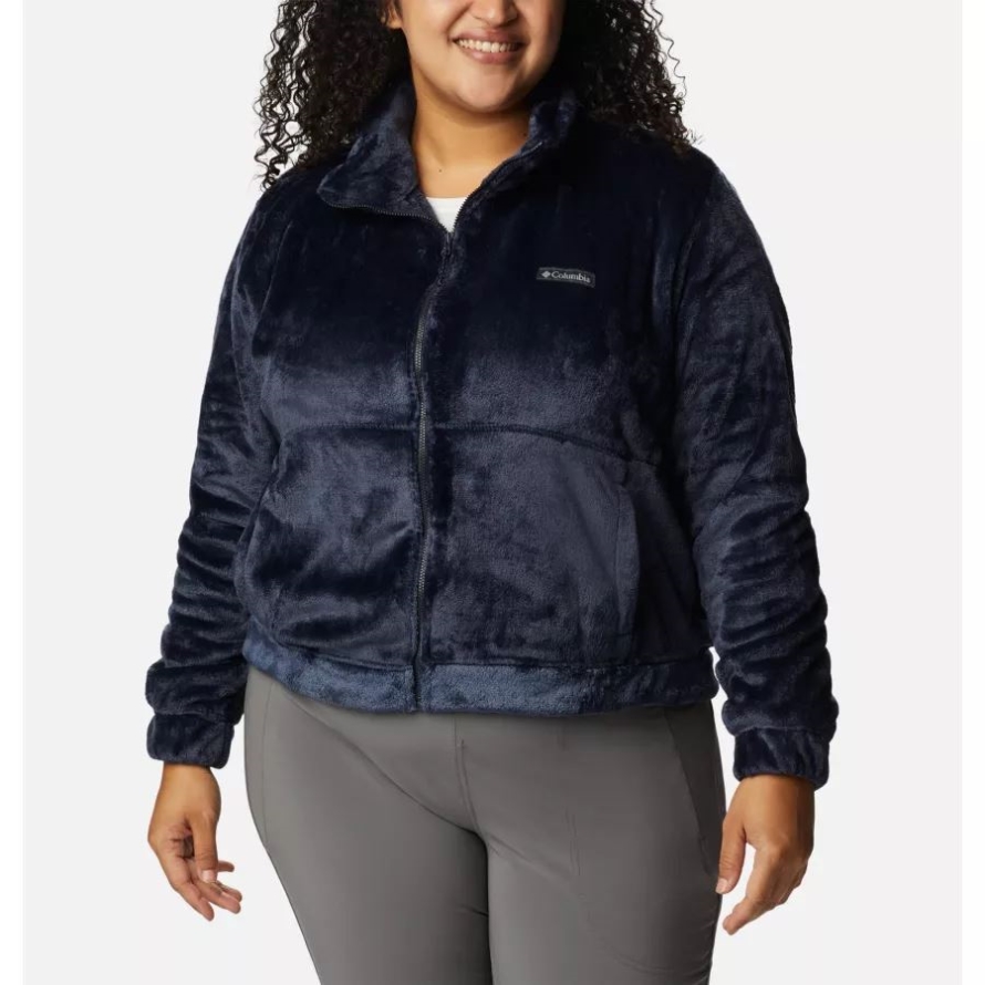 Women's Fireside Full Zip Jacket Plus Size Columbia Dark Nocturnal