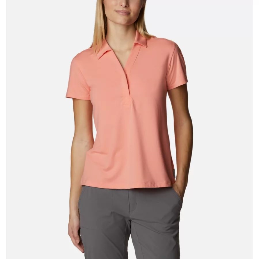 Women's Firwood Camp II Polo Coral Reef Columbia