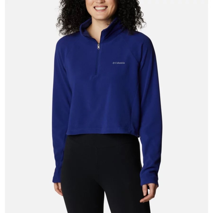 Women's Glacial II Casual Cropped Fleece Dark Sapphire Columbia