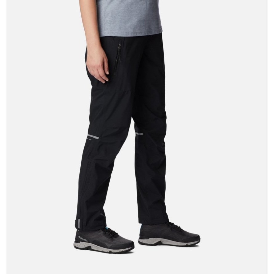 Women's Hazy Trail Rain Pants Black Columbia