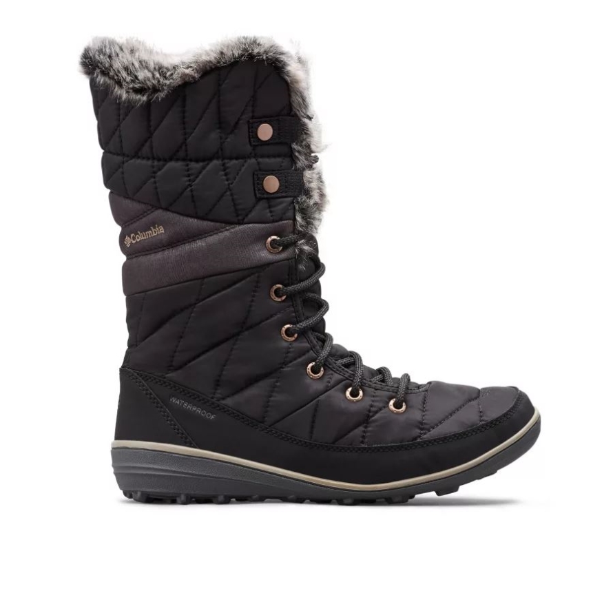 Women's Heavenly Omni-Heat Waterproof Boot Columbia Black/Kettle