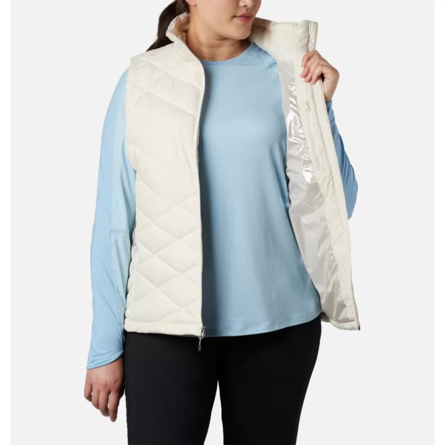 Women's Heavenly Vest Plus Size Chalk Columbia