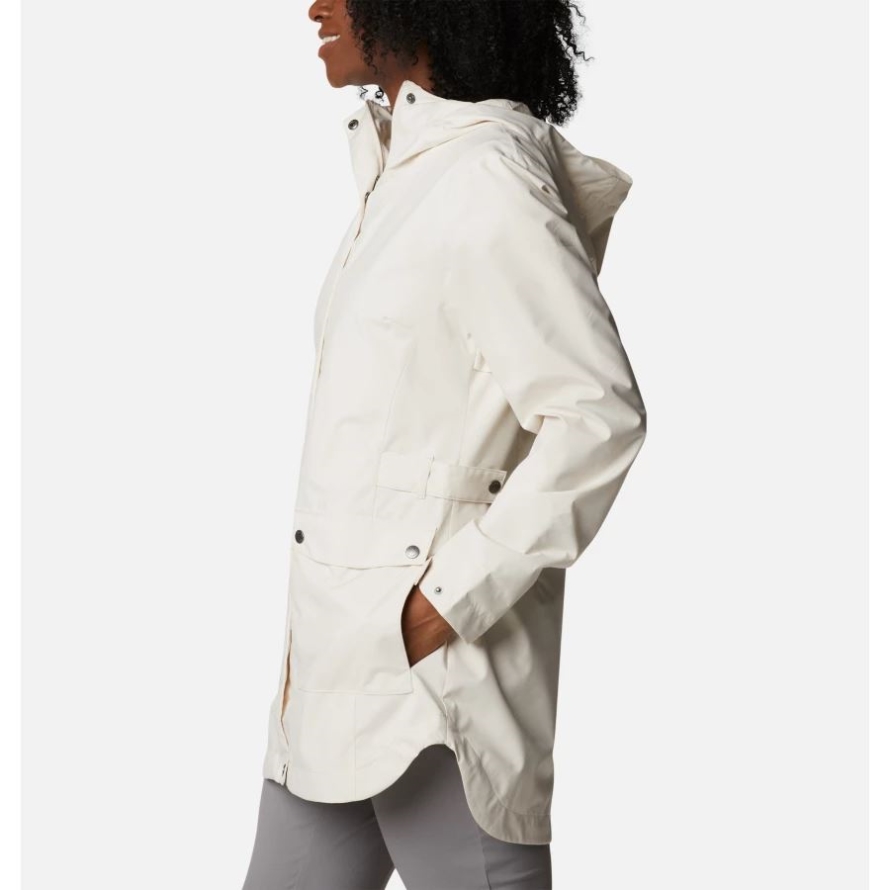 Women's Here And There Trench Jacket Columbia Chalk