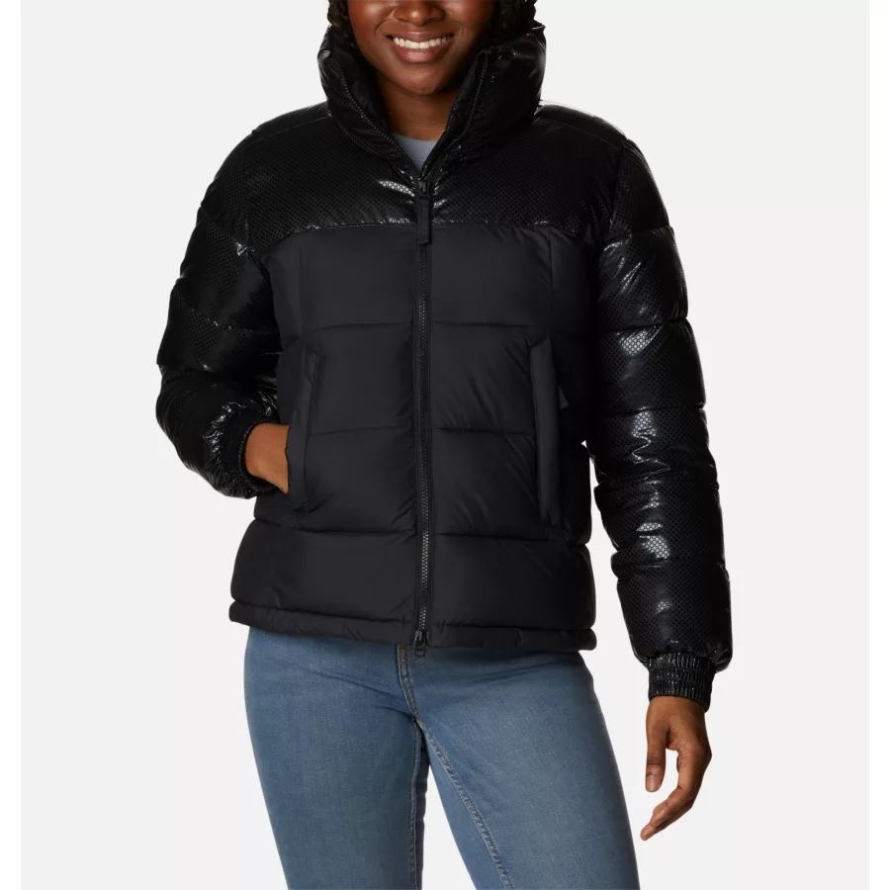 Women's High Divide Black Dot Jacket Black Columbia