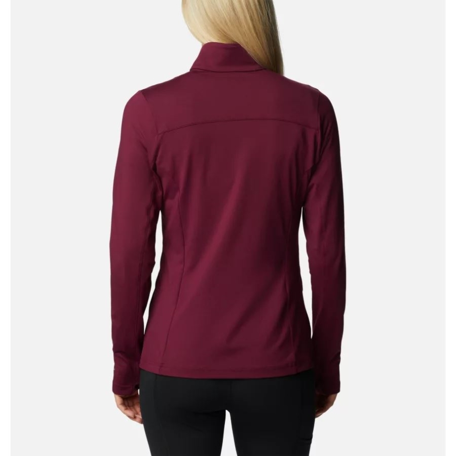 Women's Hike Hiking Technical Fleece Jacket Marionberry Columbia