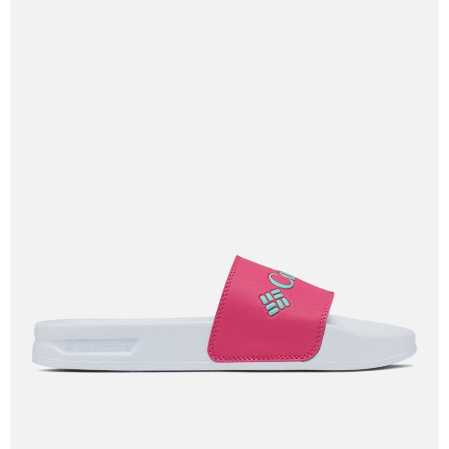 Women's Hood River Slide Haute Pink/Electric Turquoise Columbia