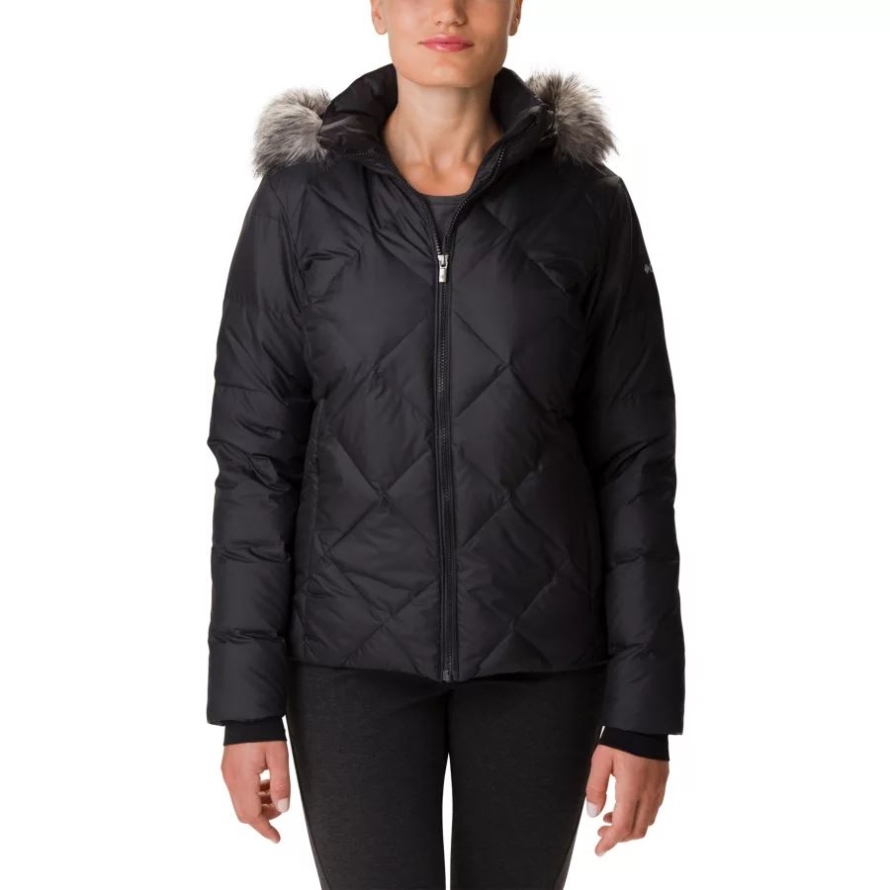 Women's Icy Heights II Down Jacket Columbia Black