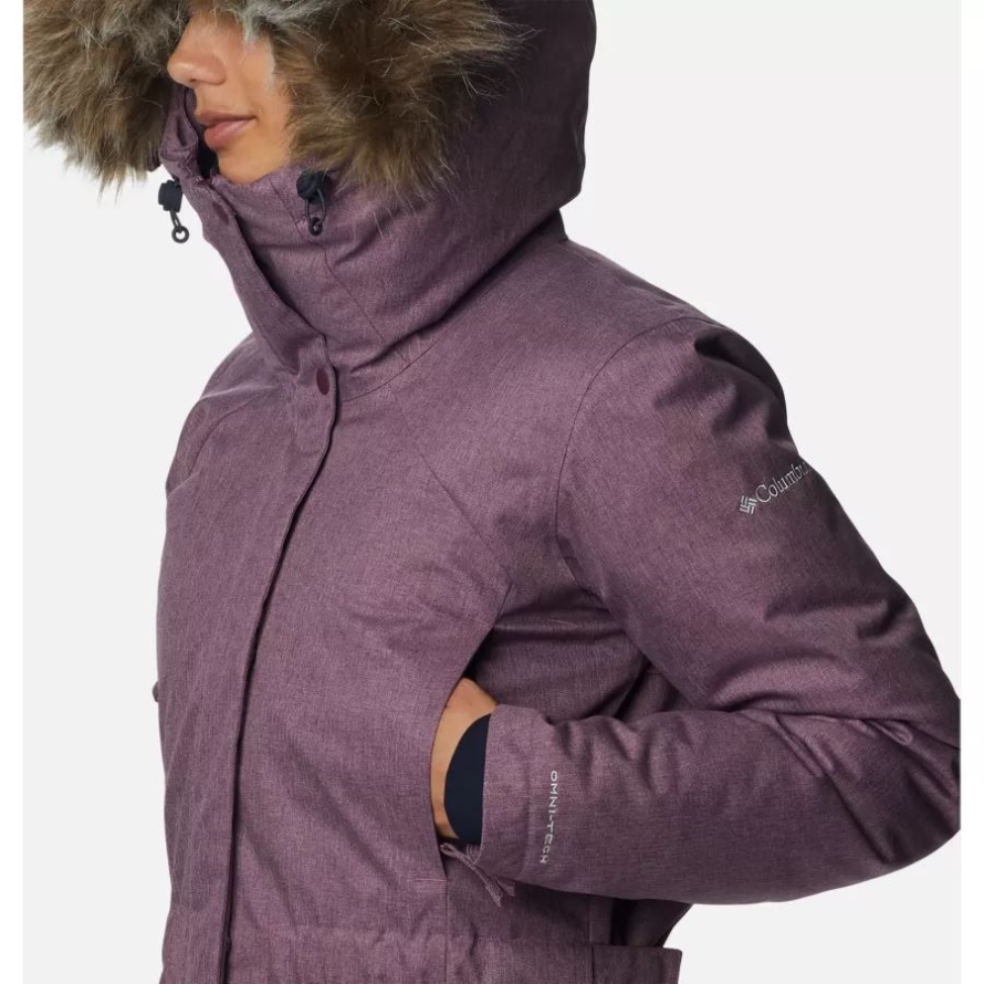 Women's Juniper Ridge Omni-Heat Infinity Down Parka Marionberry Columbia