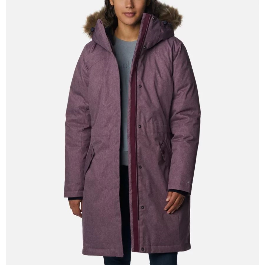 Women's Juniper Ridge Omni-Heat Infinity Down Parka Marionberry Columbia