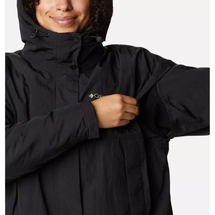 Women's Laurelwoods Interchange Jacket Columbia Brand Black