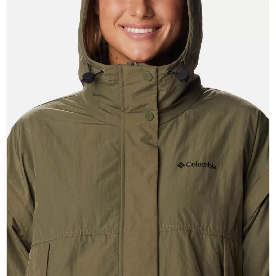 Women's Laurelwoods Interchange Jacket Stone Green Columbia