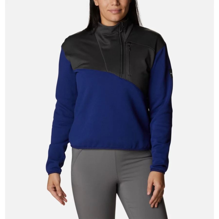 Women's Lodge Hybrid Pullover Columbia Dark Sapphire/Shark