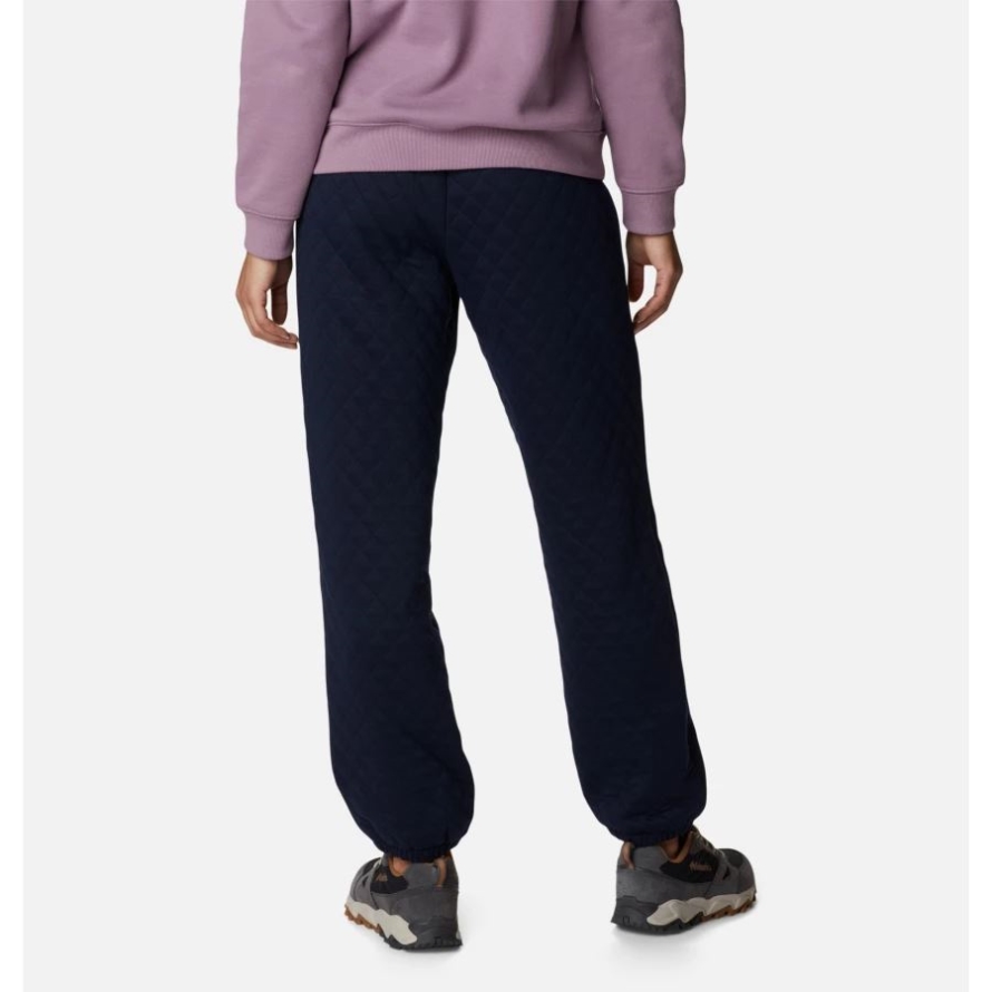 Women's Lodge Quilted Jogger Pants Columbia Dark Nocturnal