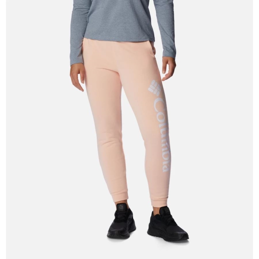 Women's Logo Fleece Joggers Columbia Peach Blossom