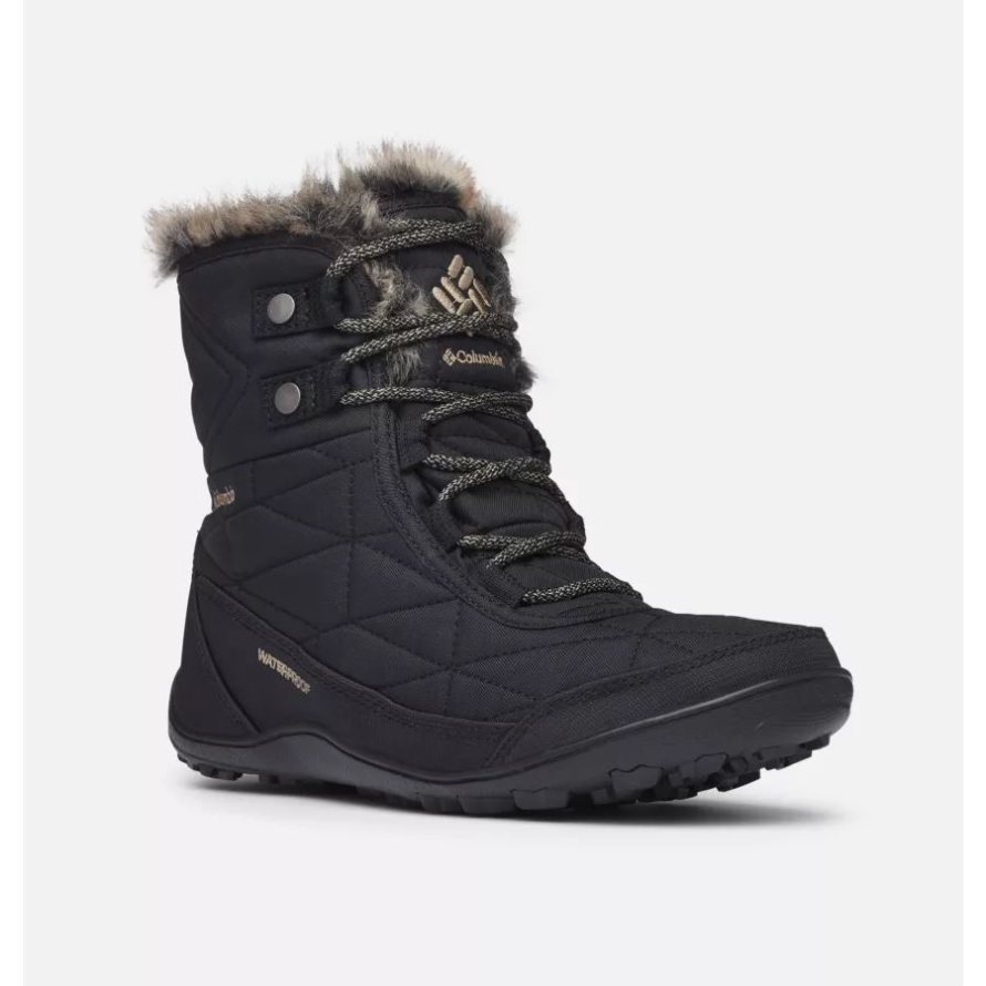 Women's Minx Shorty III Boot Wide Columbia Black/Pebble