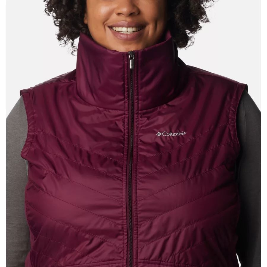 Women's Mix It Around II Vest Plus Size Columbia Marionberry
