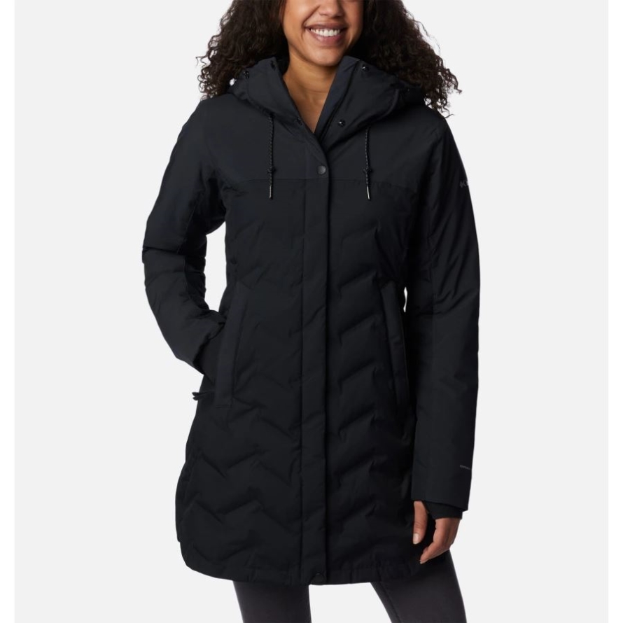 Women's Mountain Croo II Mid Down Jacket Columbia Black