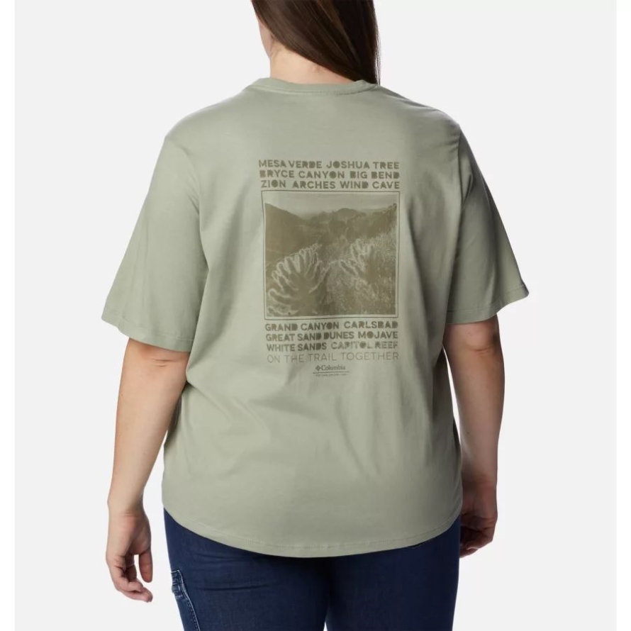 Women's North Cascades Graphic T-Shirt Plus Columbia Safari/Hike NP Graphic