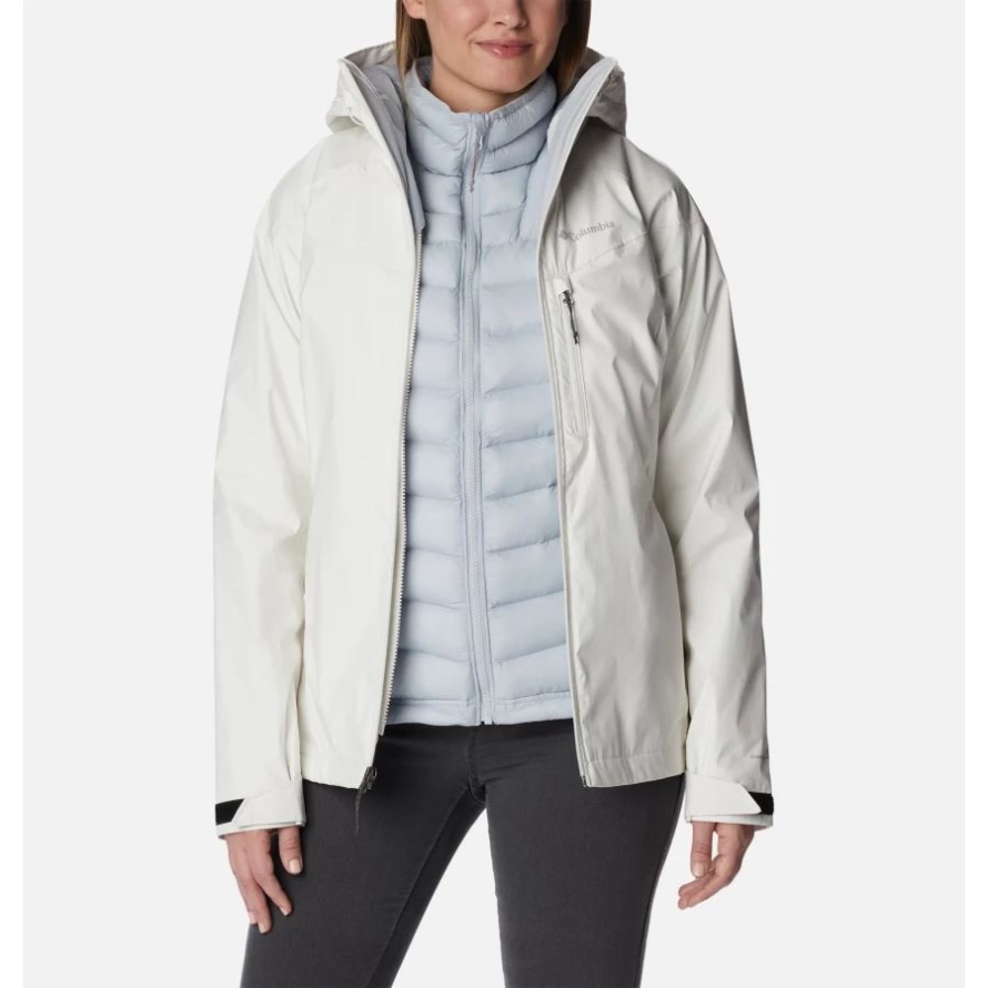 Women's Oak Ridge Interchange Jacket White Sheen Columbia