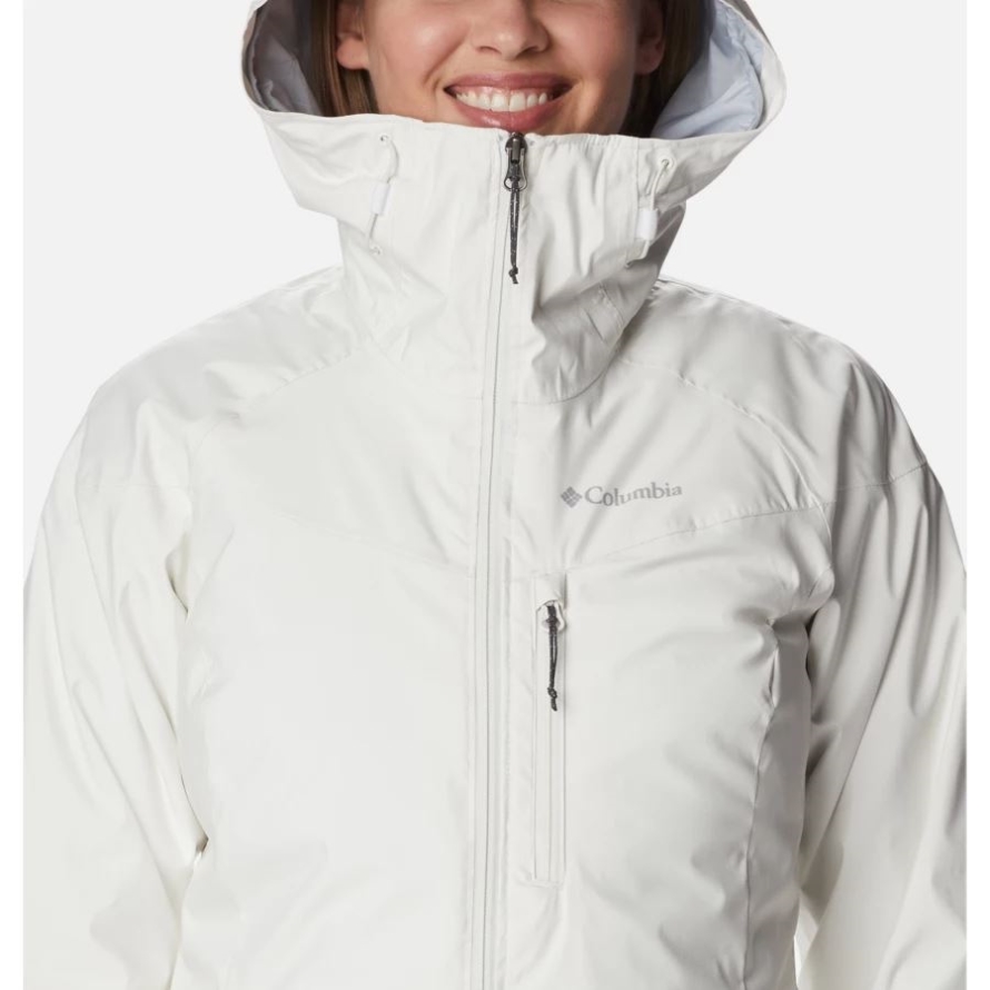 Women's Oak Ridge Interchange Jacket White Sheen Columbia