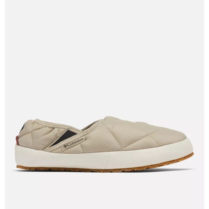 Women's Omni Heat Lazy Bend Moc Slippers Canvas Tan/Crabtree Columbia