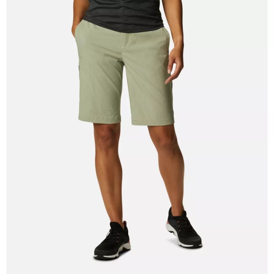 Women's On The Go Long Shorts Columbia Safari