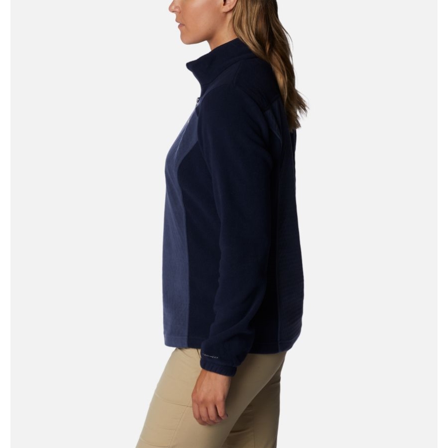 Women's Overlook Trail Half Zip Pullover Columbia Nocturnal/Dark Nocturnal
