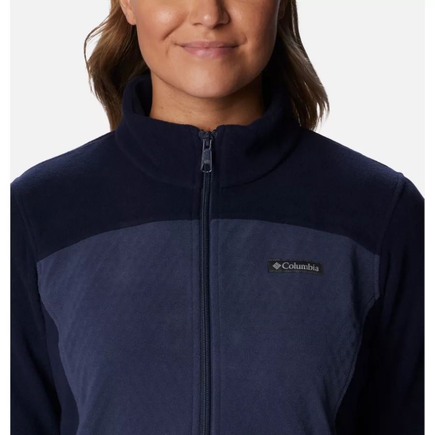 Women's Overlook Trail Half Zip Pullover Columbia Nocturnal/Dark Nocturnal