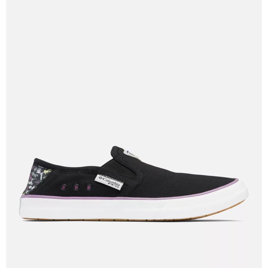 Women's PFG Slack Water Slip Shoe Columbia Black/Dark Lavender