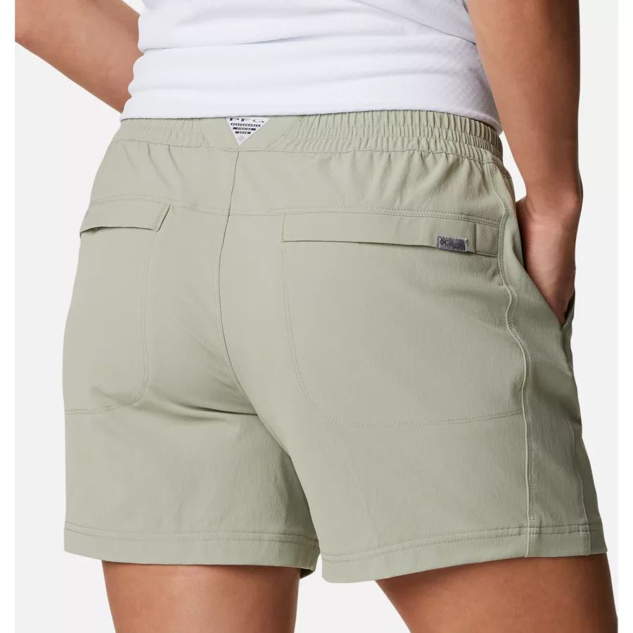 Women's PFG Slack Water Woven Shorts Columbia Safari