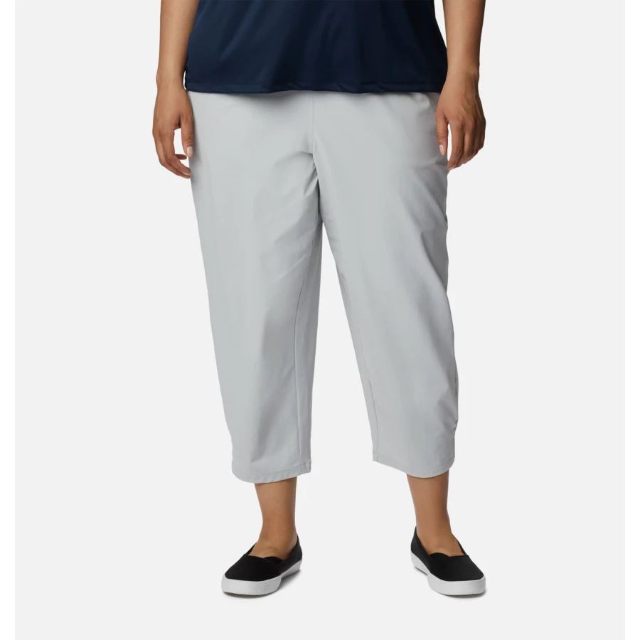 Women's PFG Sun Drifter Woven Pants Plus Size Columbia Cool Grey