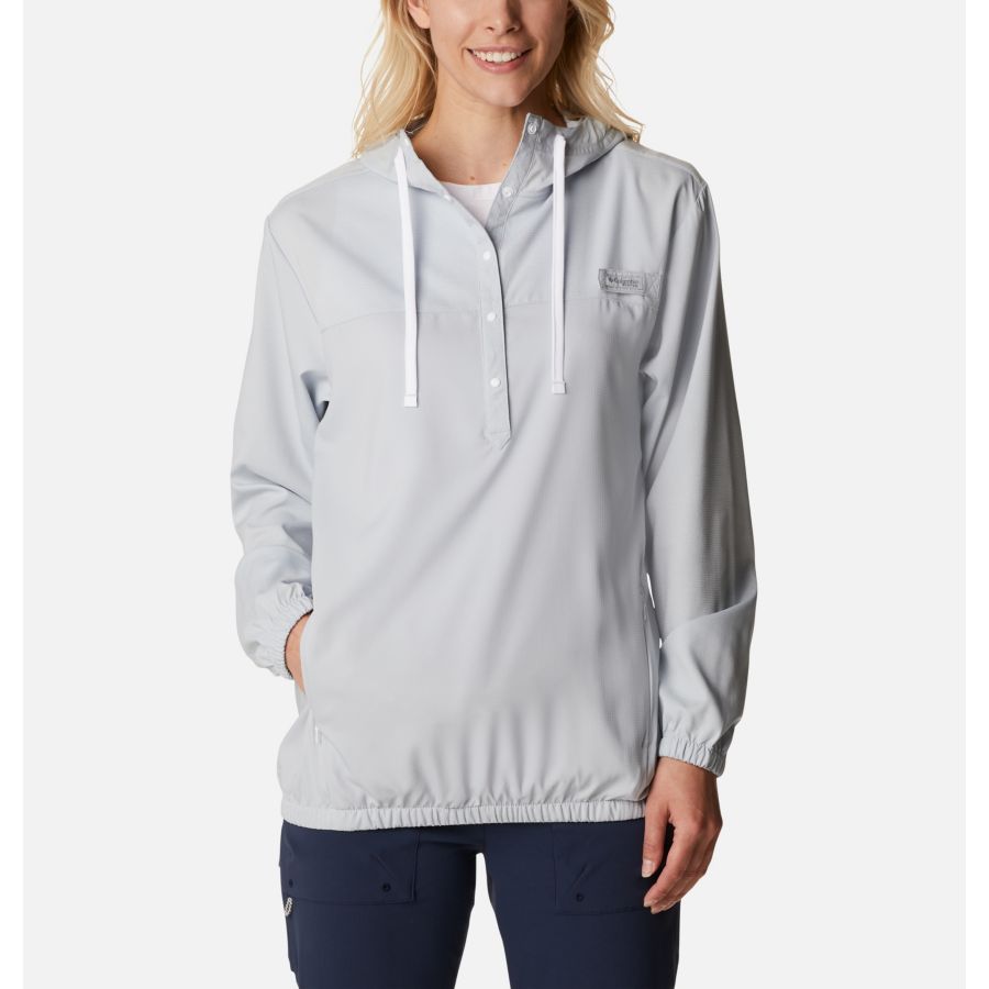 Women's PFG Tamiami Hoodie Columbia Cirrus Grey/White