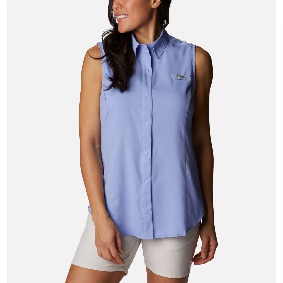 Women's PFG Tamiami Sleeveless Shirt Columbia Serenity
