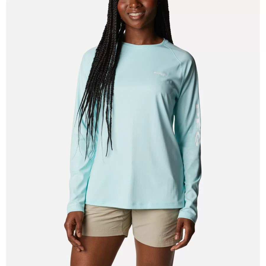 Women's PFG Tidal Deflector Long Sleeve Shirt Gulf Stream Columbia