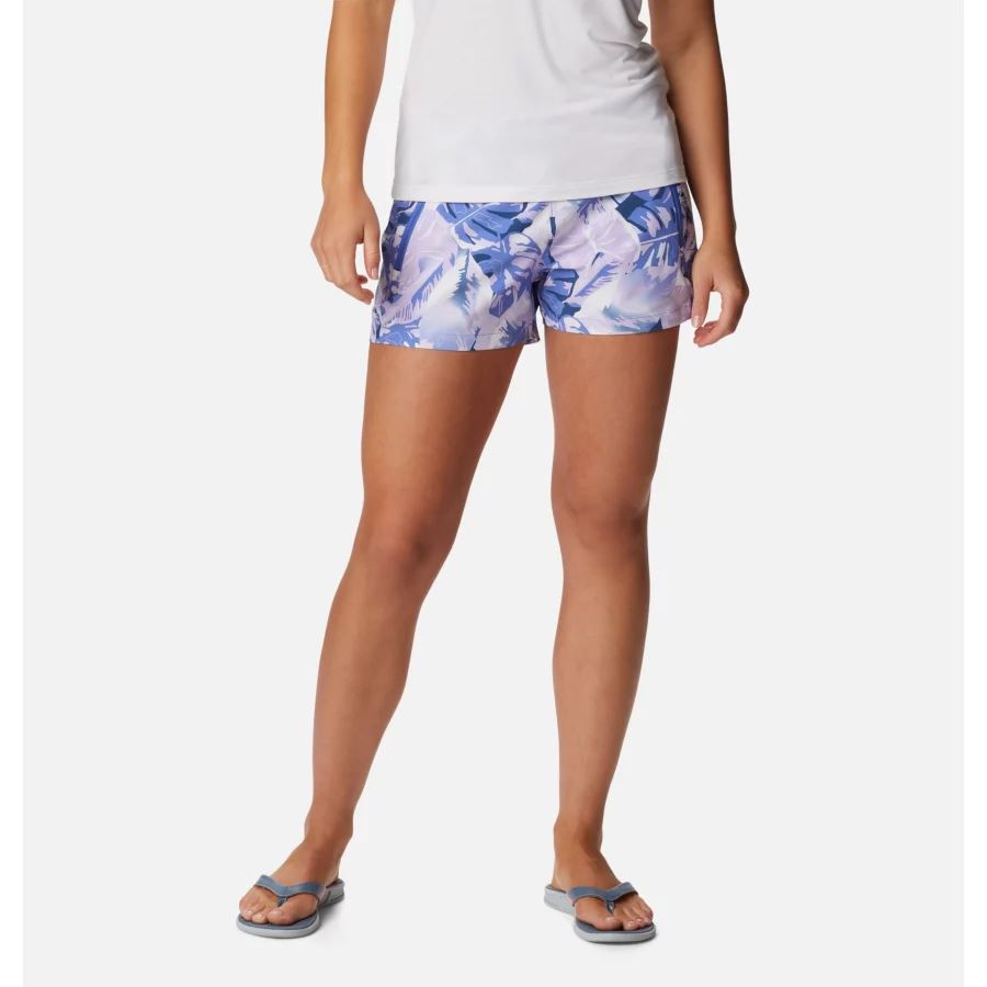 Women's PFG Tidal II Shorts Columbia Violet Sea Philo Palms