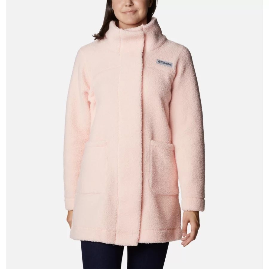 Women's Panorama Long Jacket Columbia Peach Blossom