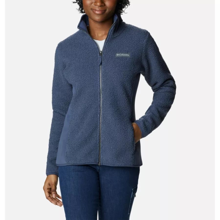 Women's Panorama Sherpa Fleece Jacket Nocturnal Columbia