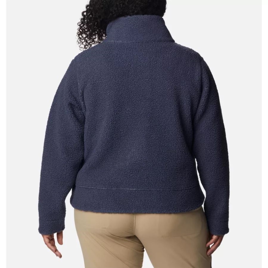 Women's Panorama Snap Fleece Jacket Plus Size Nocturnal Columbia