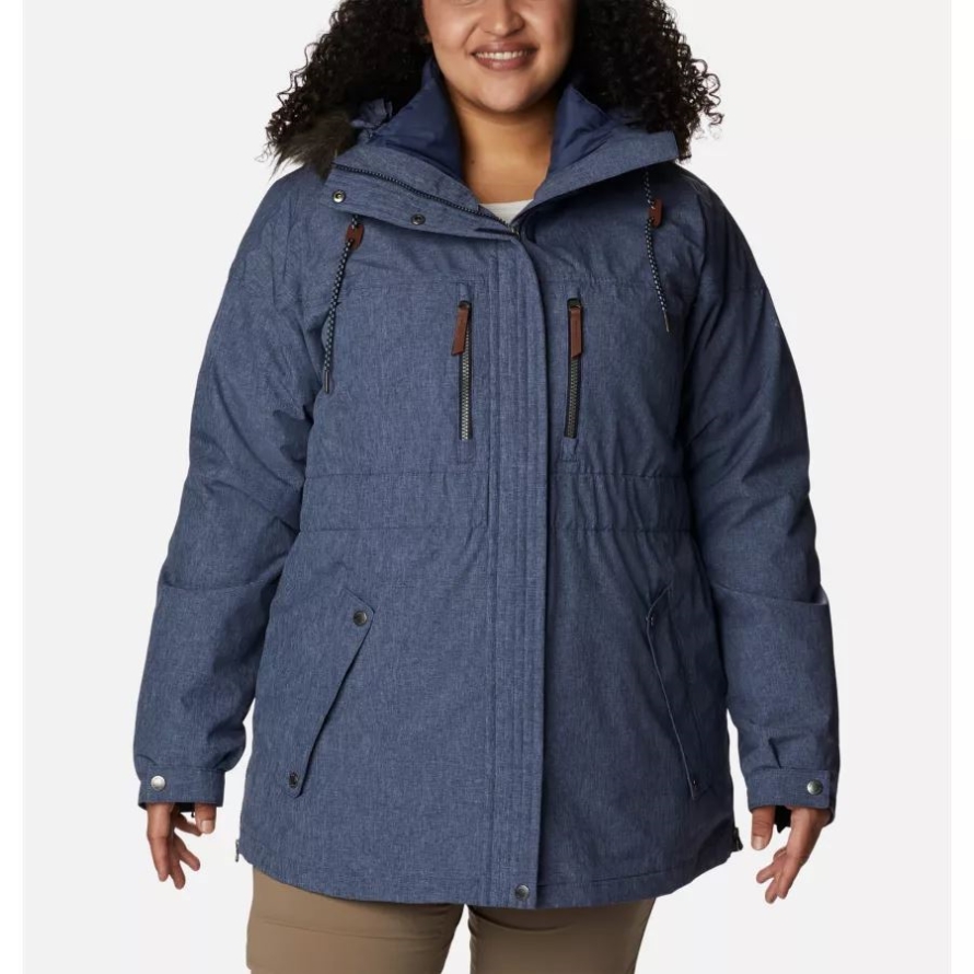 Women's Payton Pass Interchange Jacket Plus Size Columbia Dark Nocturnal Heather