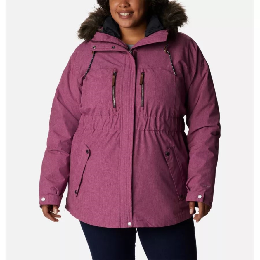 Women's Payton Pass Interchange Jacket Plus Size Marionberry Heather Columbia