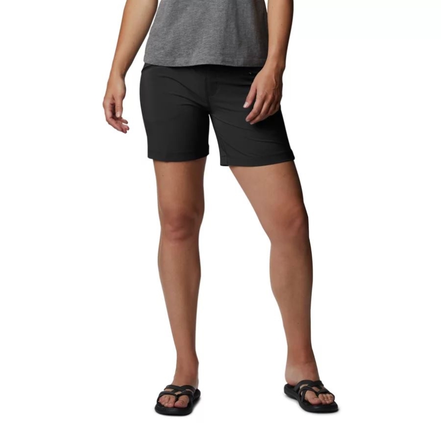Women's Peak to Point Shorts Columbia Black