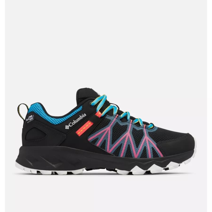 Women's Peakfreak II Outdry Waterproof Hiking Shoe Black/White Columbia