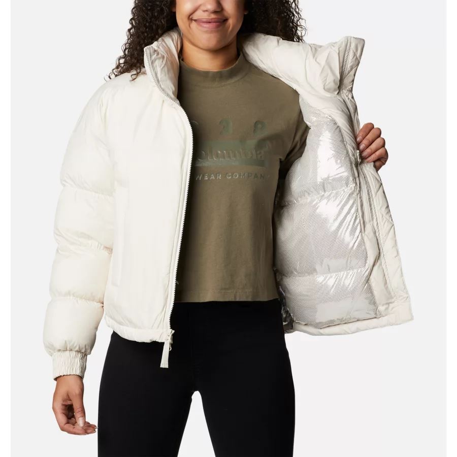 Women's Pike Lake Cropped Jacket Chalk Columbia