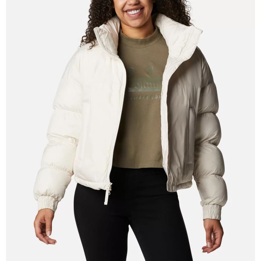 Women's Pike Lake Cropped Jacket Chalk Columbia