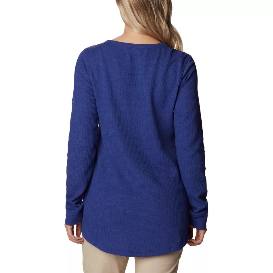 Women's Pine Peak Long Sleeve Thermal Tunic Dark Sapphire Heather Columbia