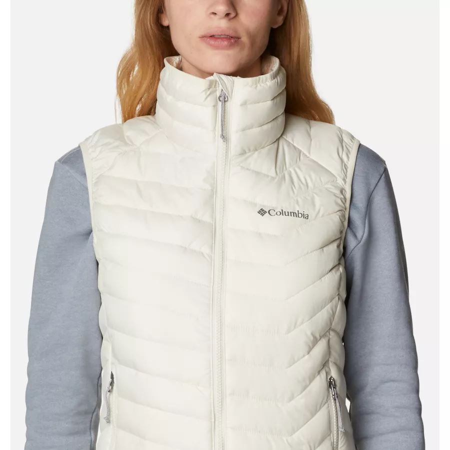 Women's Powder Lite Vest Columbia Chalk